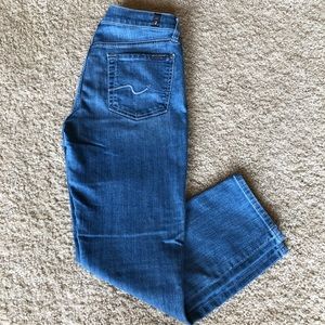 7 For All Mankind Roxanne Cropped Jeans
